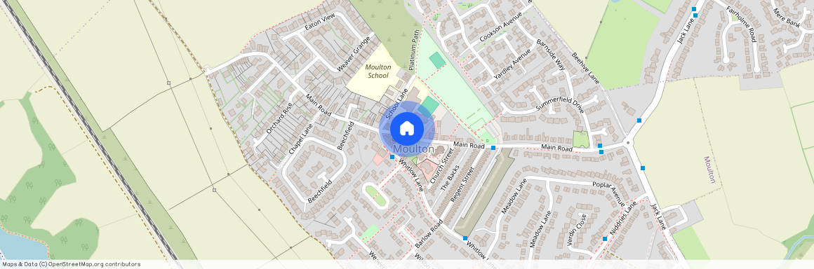 Main Road, Northwich, Moulton