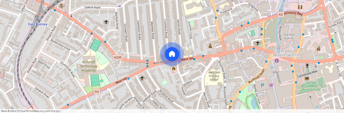 West Hill, Putney, London, SW18