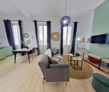 A Louer Marseille 13002 La Joliette T2 Meublé rénové 35m2 - Photo 3