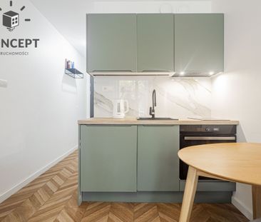 Nowoczesne studio | Balkon | ul. Koszarowa - Zdjęcie 4