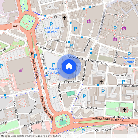 Market Square, Wolverhampton WV3