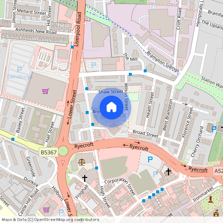 Brindley Street; Newcastle-under-Lyme; ST5