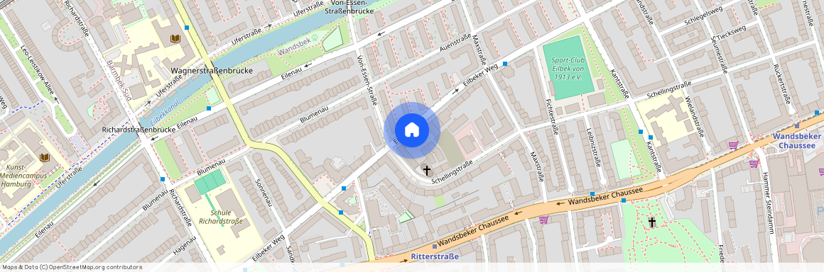 Eilbeker Weg 72, 22089 Wandsbek - Hamburg Eilbek