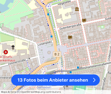 Großzügige 2-Zimmer-Wohnung mit Loggia am Luisenplatz in Potsdam di... - Foto 1