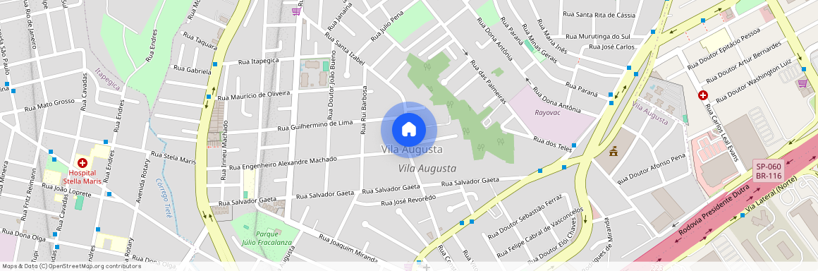 Rua Santa Izabel, Vila Augusta, Guarulhos