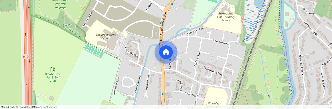 High Road, Broxbourne EN10
