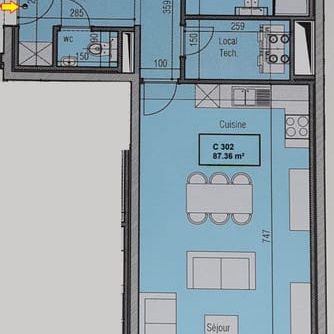 Appartement te huur - Photo 1