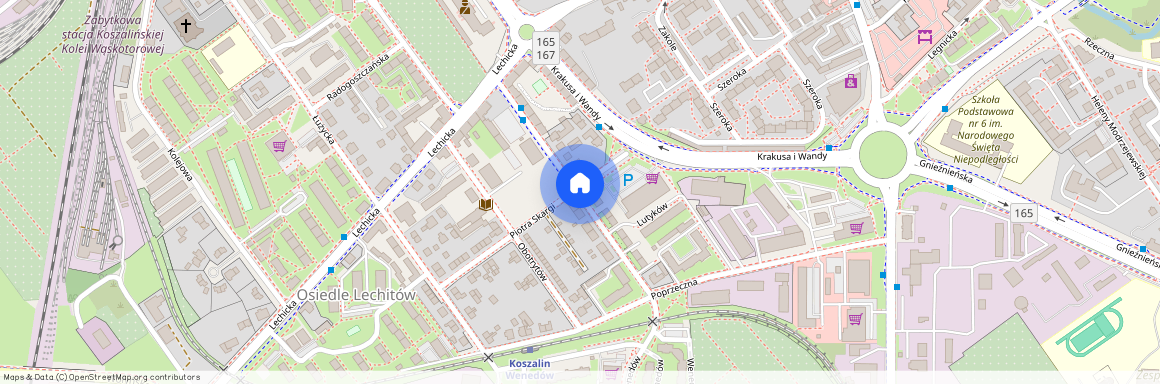 ul. Lutyków, Koszalin, zachodniopomorskie