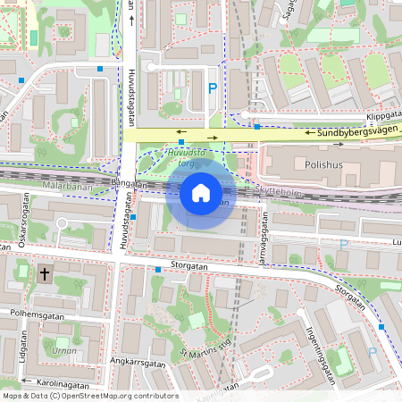 Bangatan, Solna