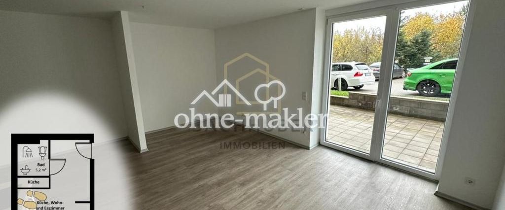 Moderne, barrierefreie 1-Zimmer-Wohnung mit Terrasse in Nabburg – ideal für jedes Alter - Foto 1