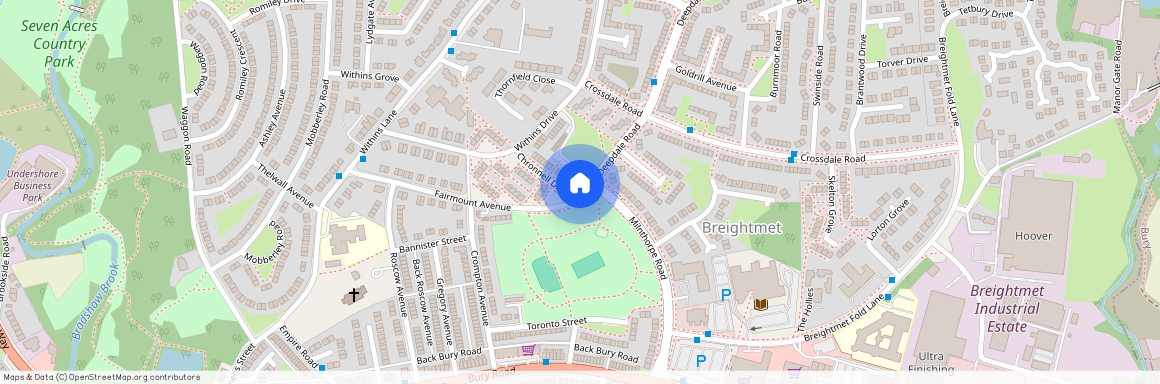 Deepdale Road, Bolton, BL2