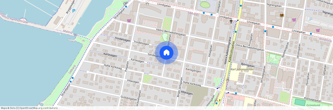 Roddaregatan, Limhamn