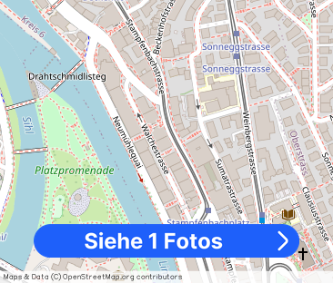 In the heart of the city of Zurich and on the Limmat - Foto 1