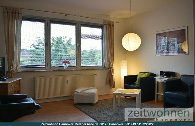 Kleefeld, Kantplatz, Eilenriede, 2 Zimmer Wohnung mit Balkon, Internet, Parkplatz - Foto 1