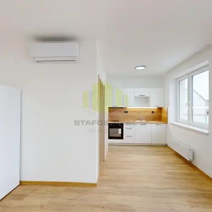 Pronájem moderního bytu 1+kk s lodžií, novostavba, Olomouc – Topolová (Slavonín) - Fotografie 1