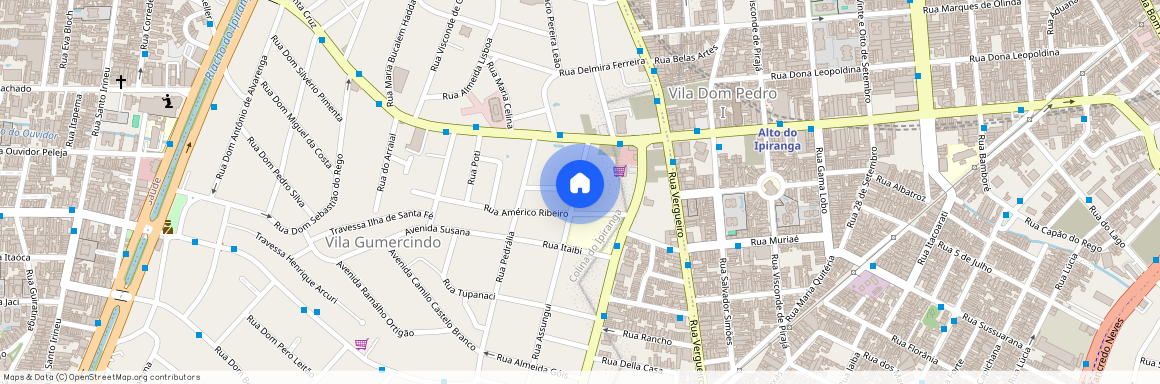 Rua Assungui, 121, Vila Gumercindo, São Paulo - SP, 04131-000, Brazil