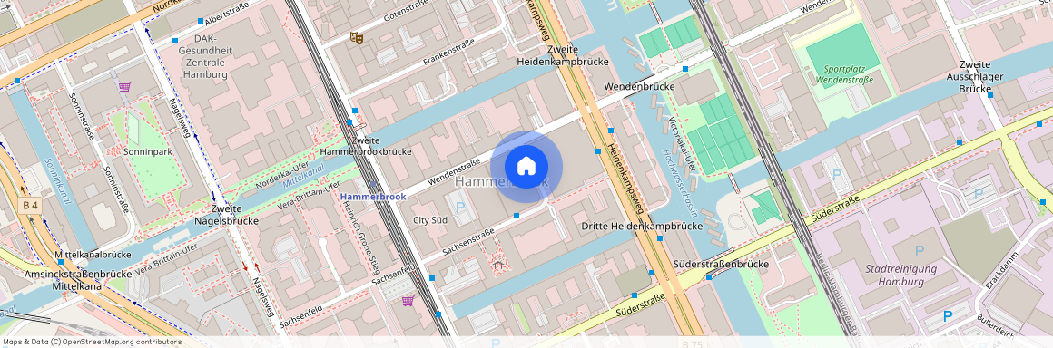 Sachsenstraße 17, 20097 Hamburg-Mitte - Hamburg St. Georg