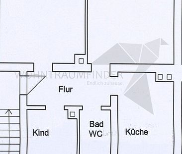 + Pachtgarten/Stellplatz für 1 Jahr geschenkt + 2,5-Raum-Whg. mit tollem Bad direkt am Waldrand - Foto 1