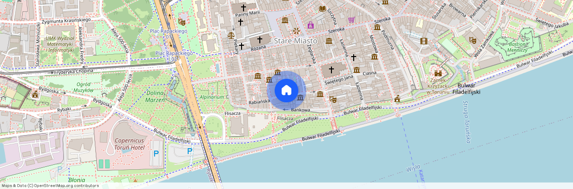 ul. Rabiańska, Stare Miasto, Toruń, kujawsko-pomorskie