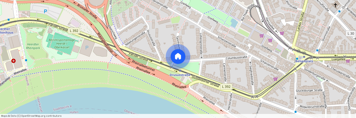 Columbusstaße 76, 40545 Düsseldorf - Oberkassel