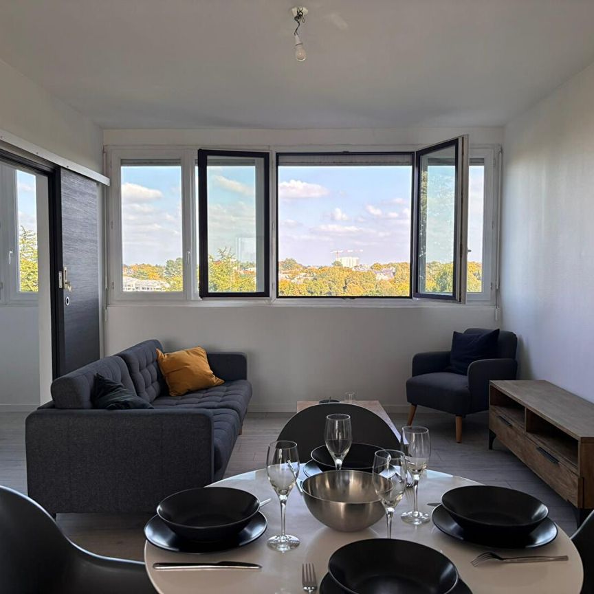 Appartement T4 meublé de 70.99 m² - rue de la Patouillerie - Location Appartement nantes : 70.99 m2 - Photo 1