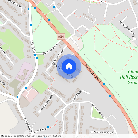 Hawthorn Gardens, ST7 1TD.