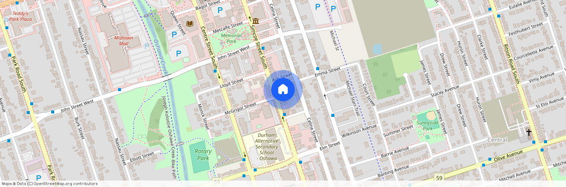 191 Simcoe Street Unit# Bsmt, Oshawa