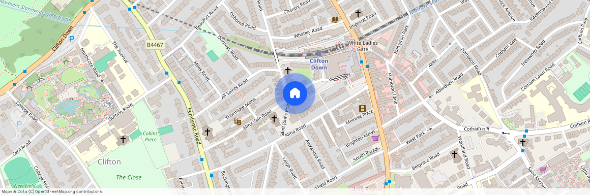 Alma Vale Road, Bristol, BS8