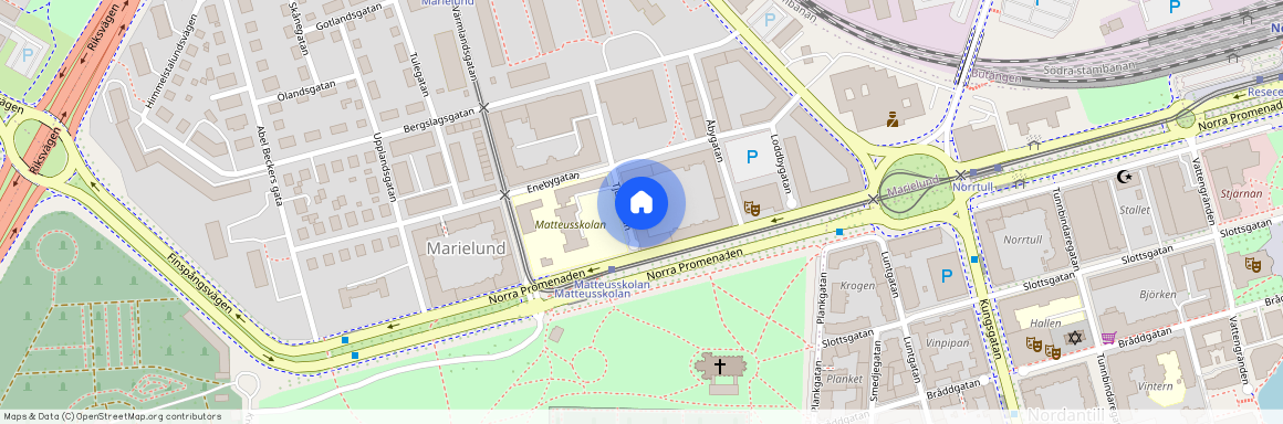 Tjustgatan 4 A, Centrum Norr