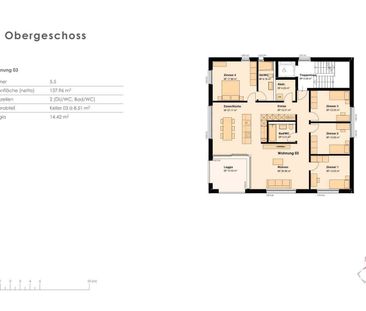 5.5 Zimmer, 138 m², 2. Stock - Photo 1