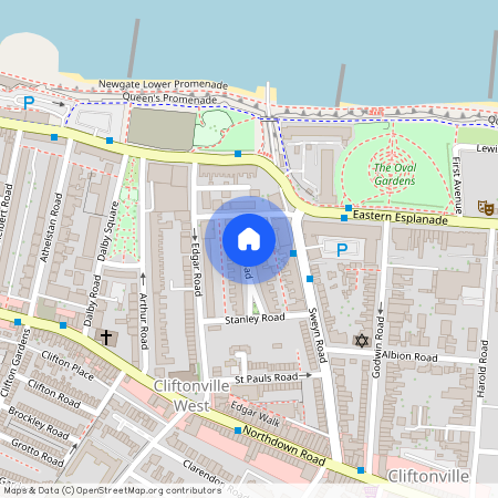 Gordon Road, Cliftonville, Margate, Kent, CT9