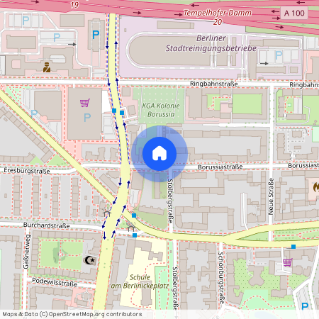 Borussiastraße 70, 12103 Berlin - Tempelhof