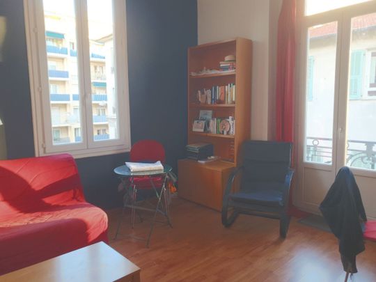 RIQUIER / CHABRIER: T2 meuble 31m²+ balcon - Photo 1
