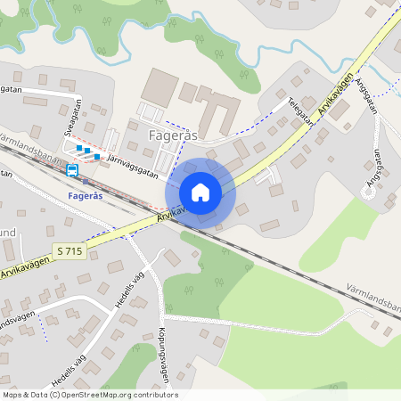 Arvikavägen, Fagerås