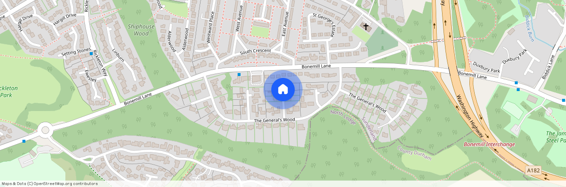 The Generals Wood, NE38 9BW, Washington