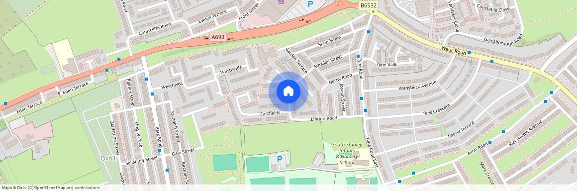 Eastfields, Stanley, Durham, DH9