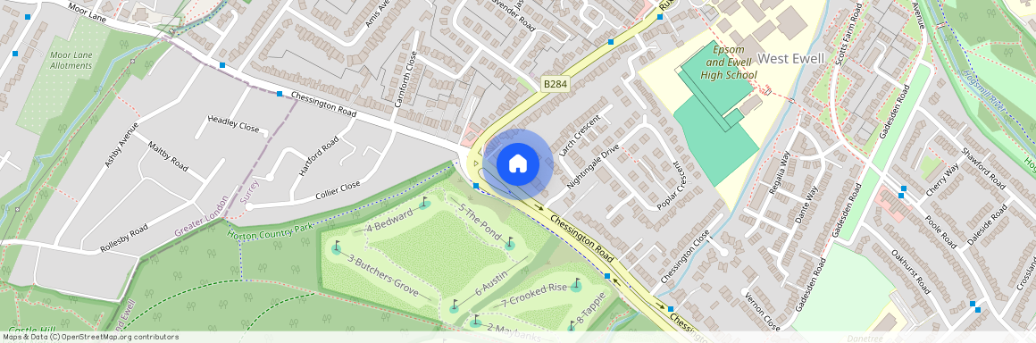 Oaktree Close, Epsom