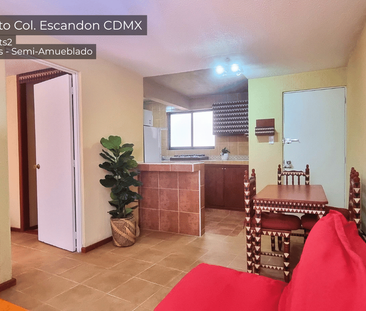DEPARTAMENTO AMUEBLADO EN RENTA - ESCANDON - Photo 2
