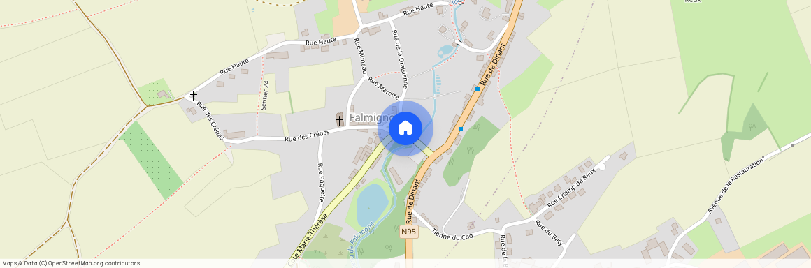 Adres op aanvraag, 5500 FALMIGNOUL, België