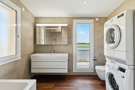 Luxuriöse Attikawohnung mit 4 Terrassen, Cheminée & Weitsicht - Foto 5