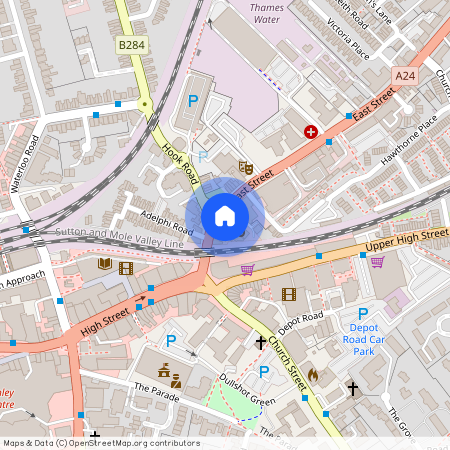 Hudson House, Station Approach, KT19