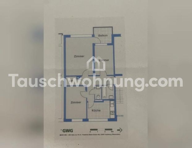 TAUSCHWOHNUNG TOP Wohnung in Wandsbek - Photo 1