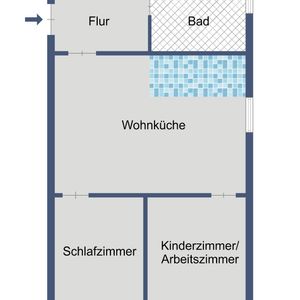 Kleine Erdgeschosswohnung zum Wohlfühlen - Photo 3