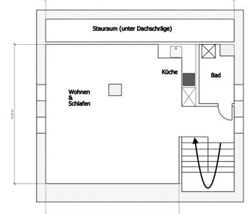 1.5 Zimmer, 45 m² - Photo 4