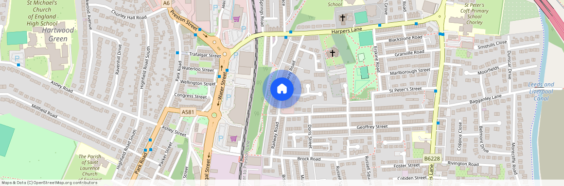 Railway Road, Chorley