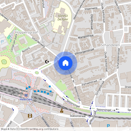 Hoppersgraaf, 6412 AR, Willemstraat, Heerlen