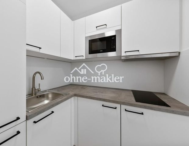 4.07: kleine, feine Wohnung (möbliert) mit französischem Balkon zum Hof (Süden) - Photo 1