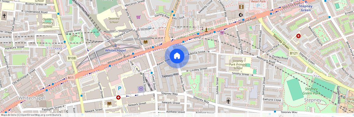 Georgette Apartments, Cendal Crescent, E1