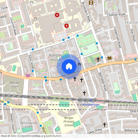 Banister House, Homerton High Street, London, E9