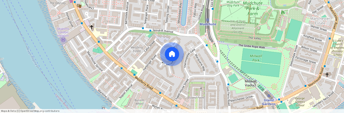 Hesperus Crescent, London